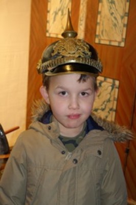 Vorschulkinder der Kita Villa Regenbogen besuchen das Heimatmuseum (15)