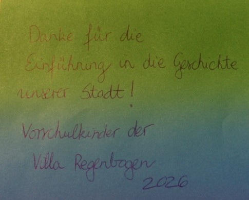 Vorschulkinder der Kita Villa Regenbogen besuchen das Heimatmuseum (6)